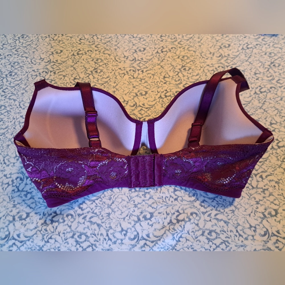 WACOAL BRA lace 34G molded cups PRETTY - Picture 3 of 6